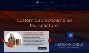 Meridiancableassemblies.com thumbnail