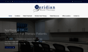 Meridianhandtherapy.com thumbnail