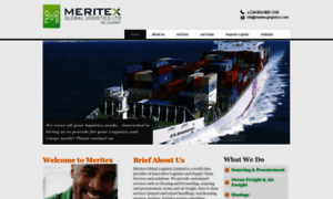 Meritexglogistics.com thumbnail