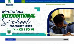 Meritoriousschool.com thumbnail