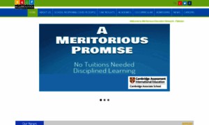 Meritoriousschoolsnetwork.com thumbnail