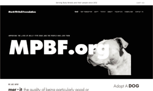 Meritpitbullfoundation.com thumbnail