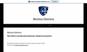 Meritusdistricts.com thumbnail