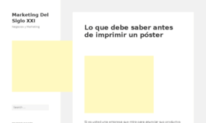 Merketingdelsigloxxi.net thumbnail
