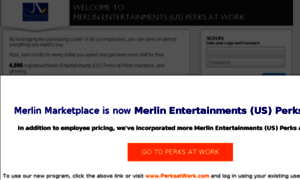Merlin.corporateperks.com thumbnail