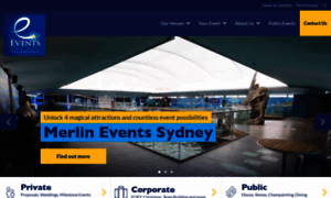 Merlinevents.com.au thumbnail