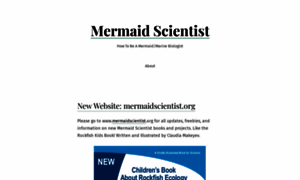 Mermaid-scientist.com thumbnail