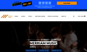 Merriammusic.com thumbnail