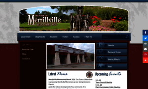 Merrillville.in.gov thumbnail