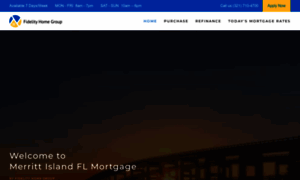 Merrittislandflmortgage.com thumbnail