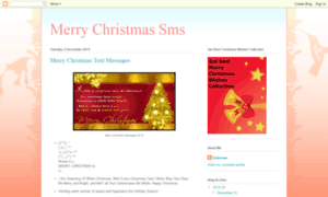 Merrychristmassmsmessages.blogspot.in thumbnail