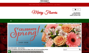 Merryflowersnyc.net thumbnail