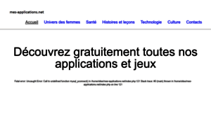 Mes-applications.net thumbnail