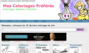 Mes-coloriages-preferes.net thumbnail