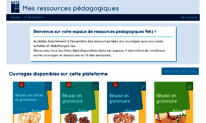 Mes-ressources-pedagogiques.editions-retz.com thumbnail