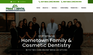 Mesadental.com thumbnail