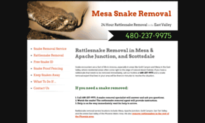 Mesasnakeremoval.com thumbnail