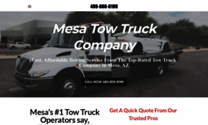 Mesatowingcompany.com thumbnail