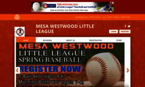 Mesawestwoodlittleleague.com thumbnail