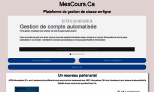 Mescours.ca thumbnail