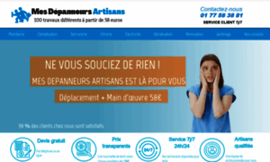 Mesdepanneurs-artisans.fr thumbnail