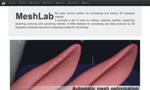 Meshlab.org thumbnail