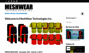 Meshweartech.com thumbnail