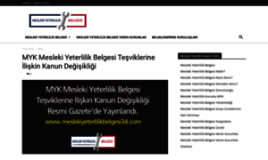 Meslekiyeterlilikbelgesi34.com thumbnail