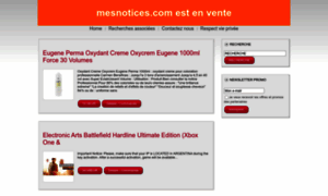 Mesnotices.com thumbnail
