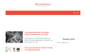 Mesothelioma-guide.info thumbnail
