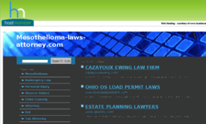Mesothelioma-laws-attorney.com thumbnail