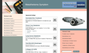 Mesothelioma-symptom.com thumbnail