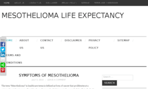Mesotheliomalifeexpectancy.info thumbnail