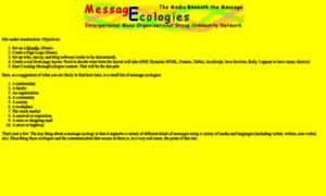 Messageecologies.com thumbnail