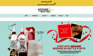 Messageinabottle.com thumbnail