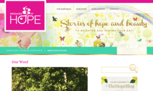 Messagesofhope.com thumbnail