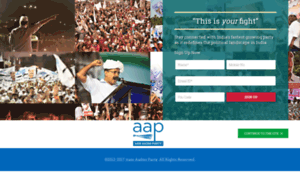Messenger.aamaadmiparty.org thumbnail