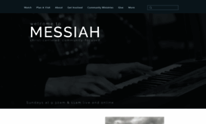 Messiah.website thumbnail
