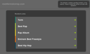 Mesttermalcorap.com thumbnail