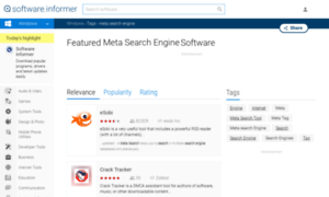 Meta-search-engine.software.informer.com thumbnail