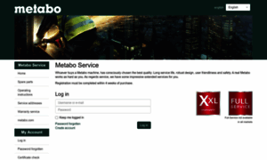 Metabo-service.com thumbnail