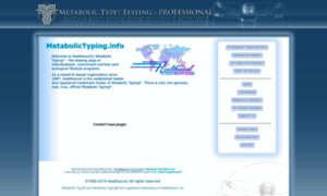 Metabolictyping.info thumbnail