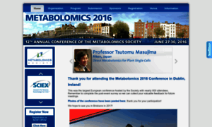 Metabolomics2016.org thumbnail