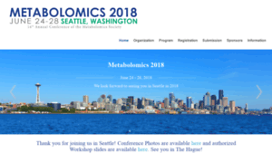 Metabolomics2018.org thumbnail