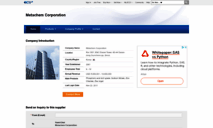 Metachem0.en.ec21.com thumbnail
