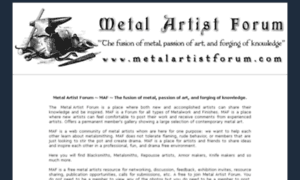 Metalartistforum.com thumbnail
