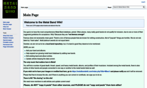 Metalbandwiki.com thumbnail