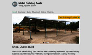 Metalbuildingcosts.com thumbnail