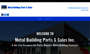 Metalbuildingpartsandsales.com thumbnail