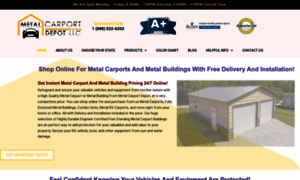 Metalcarportdepot.com thumbnail